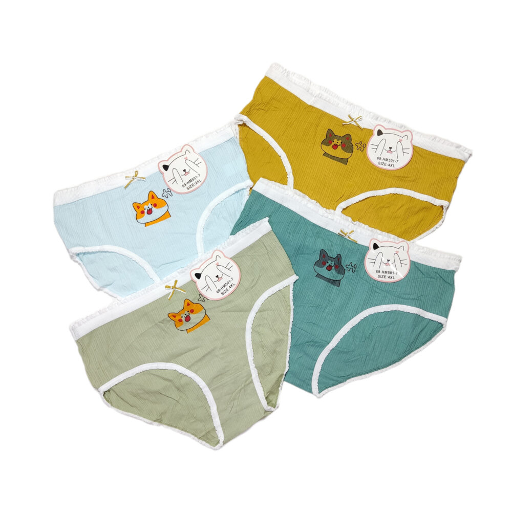 شورت عروسکی نخی کبریتی طرح گربه