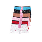 شورت پادار نخ پنبه ای زنانه طرح قلب