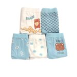 شورت عروسکی طرح خرس آبی سایز xl