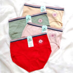 شورت کبریتی کش اسپرت برند سوسن با رنگهای کرمی سبز صورتی قرمز