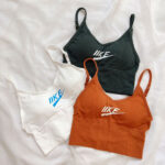 نیمتنه اسپرت طرح iike سیملس سبز سفید نارنجی