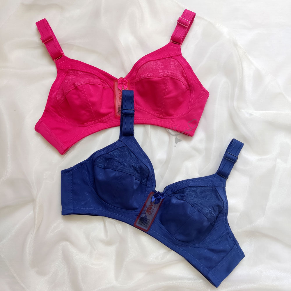 سوتین زیوس کش باریک صورتی و آبی