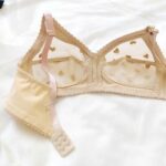 سوتین کاپ شیشه ای قلبی دستک استرچ