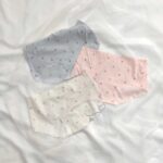 شورت لیزری شیشه ای با طرح توت فرنگی